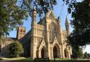 St Albans Cathedral in the September sun. More than £150 million was spent by visitors to the city during their visit to the area in 2019, according to Visit Herts' latest Economic Impact Assessment.