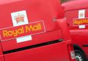 The van had been parked outside a Royal Mail sorting office at the time.