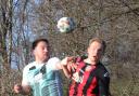 Nick Baker got an assist in Little Heath's Herts Intermediate Cup win. Picture: BRIAN HUBBALL