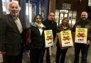 Keep Chiswell Green campaigners, including Shirani St Ledger McCarthy (second from left).