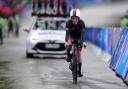 Great Britain's Anna Henderson during the Women's Individual Time Trial, where she won a silver medal in the cycling time-trial. Picture: DAVID DAVIES/PA