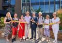 L-R: Jenny Stenzel, Cllr Jacqui Taylor, Cllr Paul De Kort, Cllr Jamie Day, Daisy Cooper MP and representatives from St Albans Quakers.