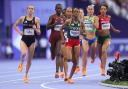 Great Britain's Phoebe Gill (left) qualified for the 800m semi-final at Paris 2024 Olympics. Picture: MARTIN RICKETT/PA