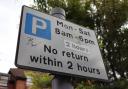 A parking sign in Harpenden