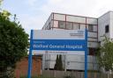 A driver is in Watford General Hospital for 