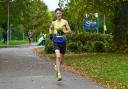 Steve Buckle was the winner of the Stevenage Marathon. Picture: KEITH FENWICK