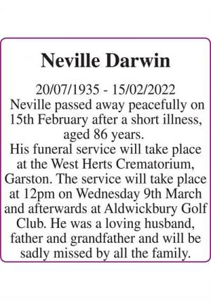 Neville Darwin