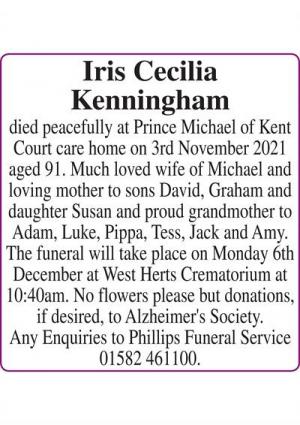 Iris Cecilia Kenningham