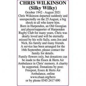 CHRIS WILKINSON