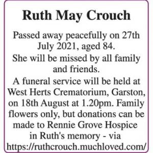 Ruth May Crouch