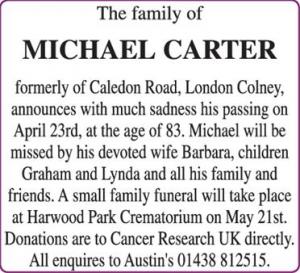 MICHAEL CARTER