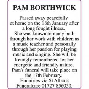 PAM BORTHWICK