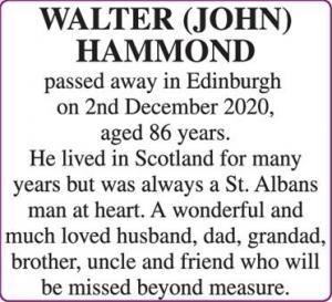 WALTER (JOHN) HAMMOND