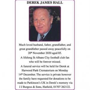 Derek James Hall