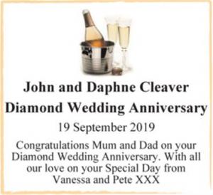 John and Daphne Cleaver