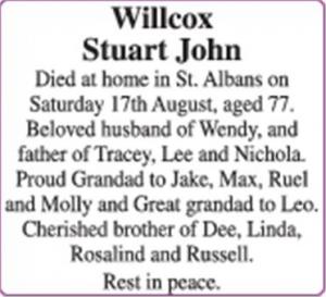 Stuart John Willcox