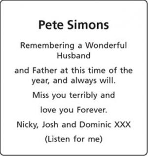 Pete Simons