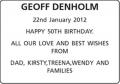 GEOFF DENHOLM