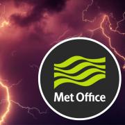 The Met Office has issued the warning today.