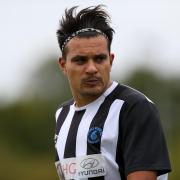 Yasin Boodhoo scored for Six Bells in the Herts Ad Sunday League. Picture: DANNY LOO PHOTOGRAPHY