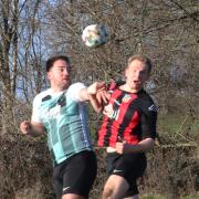 Nick Baker got an assist in Little Heath's Herts Intermediate Cup win. Picture: BRIAN HUBBALL