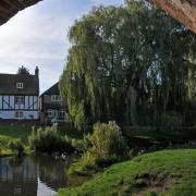 Some of London Colney's Homes Overlook the River Colne