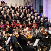 Musicians perform Berlioz's Te Deum