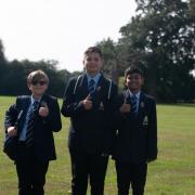 Children at Nicholas Breakspear Catholic School, which was rated Outstanding.