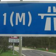 The A1(M) is shut at Hatfield tunnel.