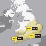 Flooding is possible in Hertfordshire, as the Met Office issues a yellow weather warning for rain