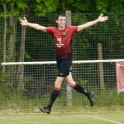 Harry Seeby scored for Six Bells. Picture: JAMES HILLER