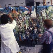 Students at St Albans School of Art, circa 1980.