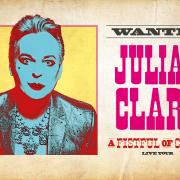 Julian Clary is coming to St Albans next year