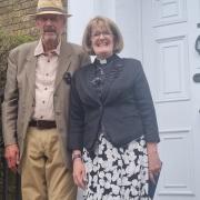 The plaque was unveiled by Tim Boatswain, President of Blue Plaques St Albans and  Jo Kelly-Moore, Dean of St Albans Cathedral