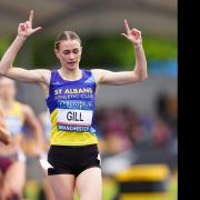 Phoebe Gill beats Jemma Reekie to the British 800m title in June. Picture: DAVID DAVIES/PA