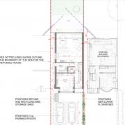 The proposed floor plans for the new property