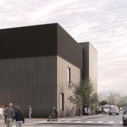 An artist's impression of the new site