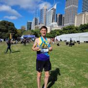 Steve Buckle was at the Age Grade World Championship at the Sydney Marathon. Picture: ST ALBANS STRIDERS