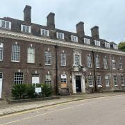 Work has begun on Batchwood Hall, with the 18th century building stripped of its ivy