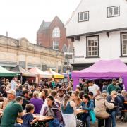 The six-hour street party drew a huge crowd.