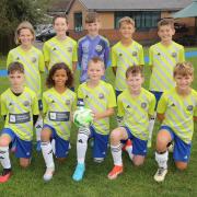 St Albans Schools U11 Yellows - missing from photo Rance, John, Thompson and Osborne. Picture: ST ALBANS SCHOOLS FA