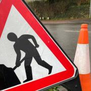 There are long delays between the B556 and B5378 in London Colney due to planned roadworks.