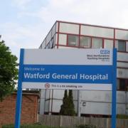 A driver is in Watford General Hospital for 