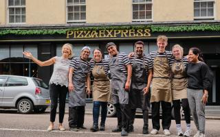 The Pizza Express in St Albans has had a makeover