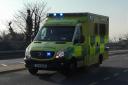 A woman was taken to Lister Hospital in Stevenage after falling ill while driving.