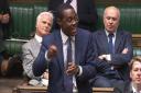 Bim Afolami speaking in the House of Commons.