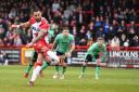 Kane Hemmings has moved to Crewe after opting to leave Stevenage. Picture: TGS PHOTO
