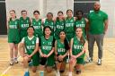 The Herts girls' basketball team which continued a good chunk of Oaklands Wolves players. Picture: WOLVES BASKETBALL