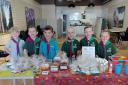 The cake and lemonade stall run by the 5th Saffron Walden Beavers