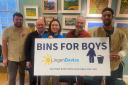 Bishop's Castle venues are pioneering the Bins for Boys initiative, which seeks to install sanitary bins in men's public toilets to aid men who need to dispose of pads, pouches, stomas, and other items